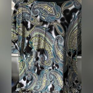 Paisley Print Women's Top